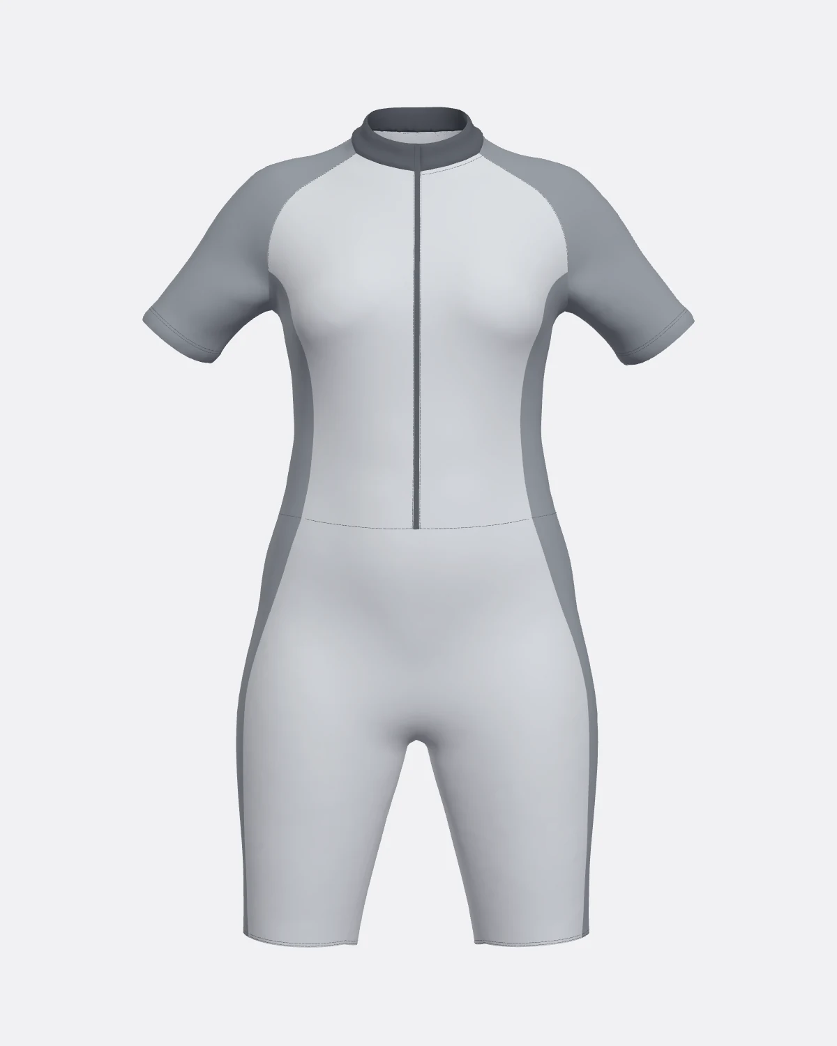 Combinaison cyclisme manches courtes femme C23